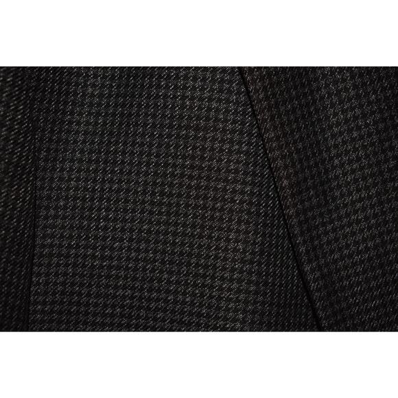 OAK HILL $178 Black Gray Micro Check Two Button‎ Sport Coat Blazer Men's 2XL - Picture 3 of 4